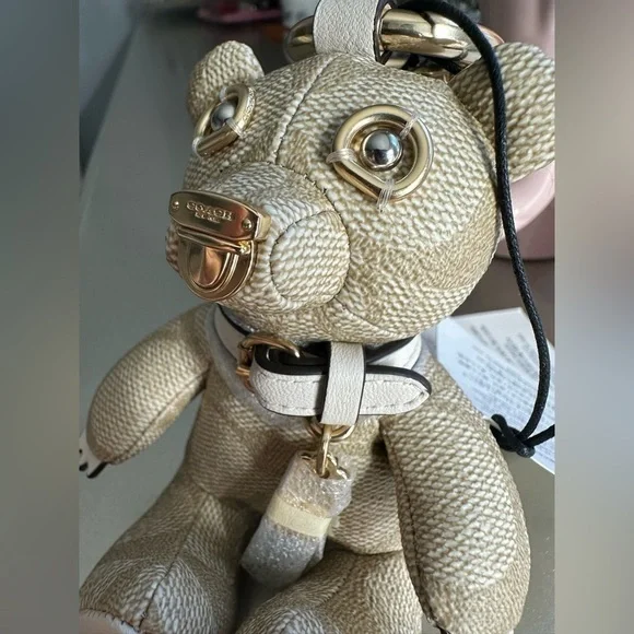 Coach Collectible Bear Key Fob / Handbag Charm